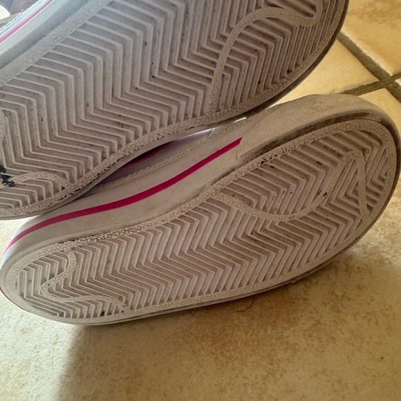 Toddler Girls Nike Court Legacy White and Pink Sneakers size 8C - Picture 6 of 6